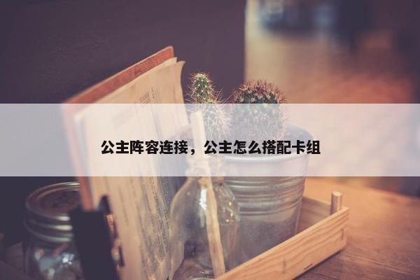 公主阵容连接，公主怎么搭配卡组