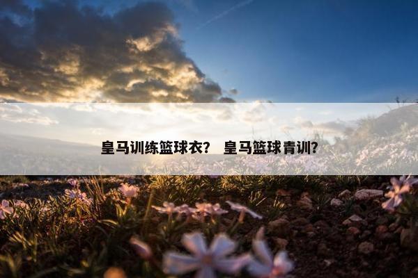 皇马训练篮球衣？ 皇马篮球青训？