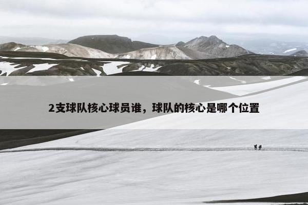 2支球队核心球员谁，球队的核心是哪个位置