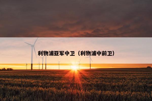 利物浦亚军中卫（利物浦中前卫）