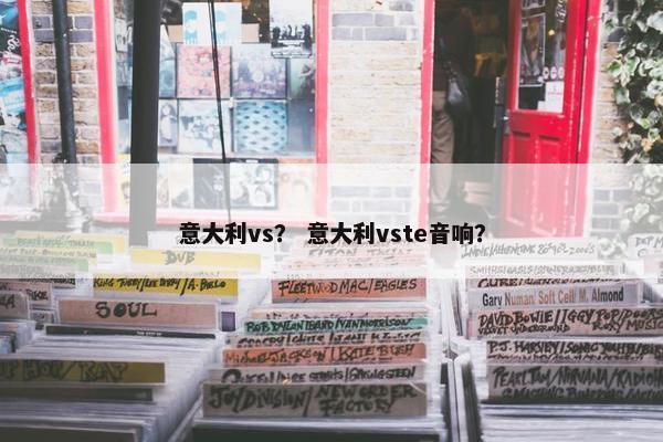 意大利vs？ 意大利vste音响？