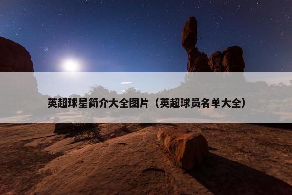 英超球星简介大全图片（英超球员名单大全）