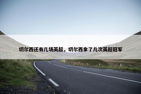 切尔西还有几场英超，切尔西拿了几次英超冠军
