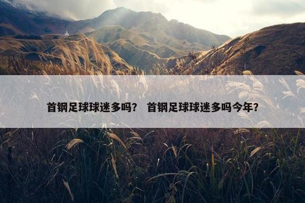 首钢足球球迷多吗？ 首钢足球球迷多吗今年？