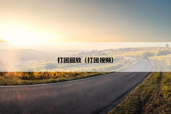 打团回放（打团视频）