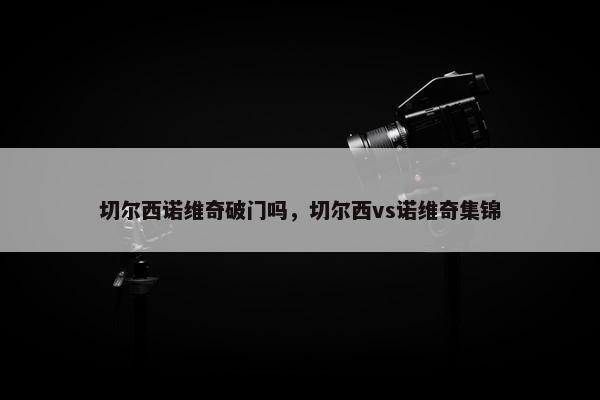 切尔西诺维奇破门吗，切尔西vs诺维奇集锦