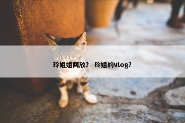 玲姐姐回放？ 玲姐的vlog？