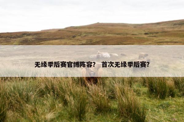 无缘季后赛官博阵容？ 首次无缘季后赛？