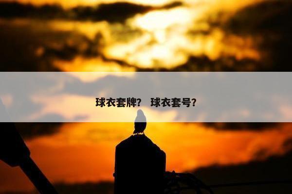 球衣套牌？ 球衣套号？