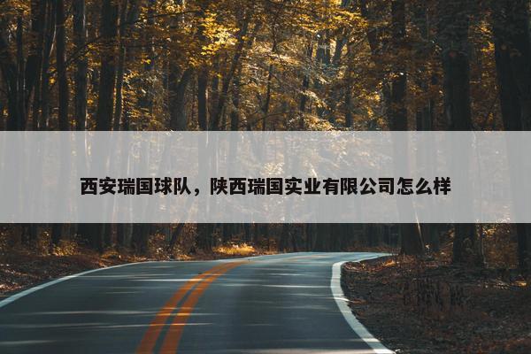 西安瑞国球队，陕西瑞国实业有限公司怎么样