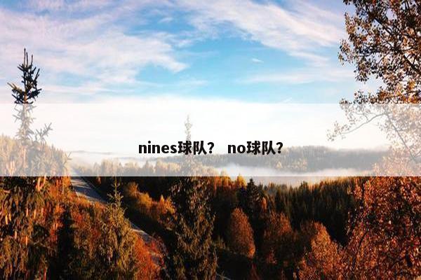 nines球队？ no球队？