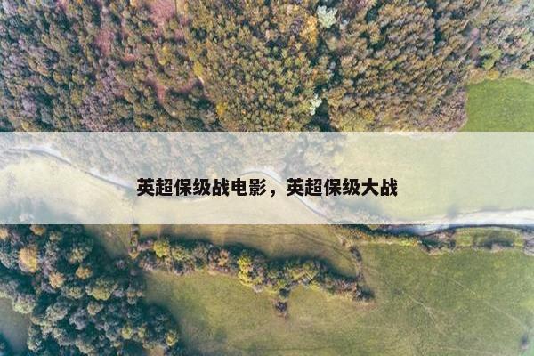 英超保级战电影，英超保级大战