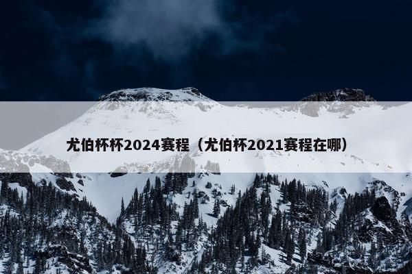 尤伯杯杯2024赛程（尤伯杯2021赛程在哪）