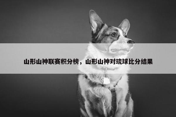 山形山神联赛积分榜，山形山神对琉球比分结果