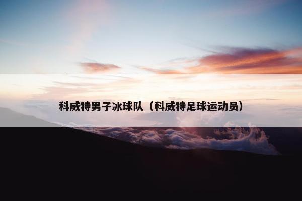 科威特男子冰球队（科威特足球运动员）