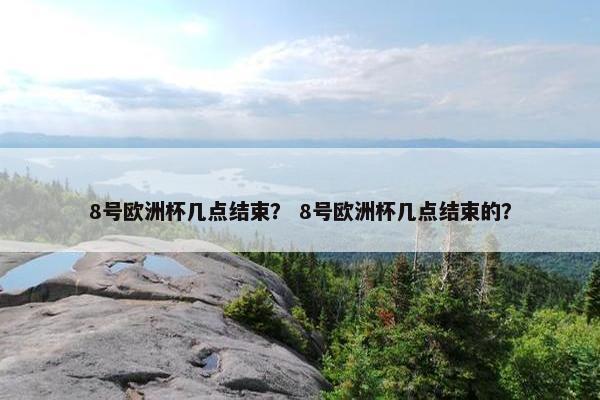 8号欧洲杯几点结束？ 8号欧洲杯几点结束的？