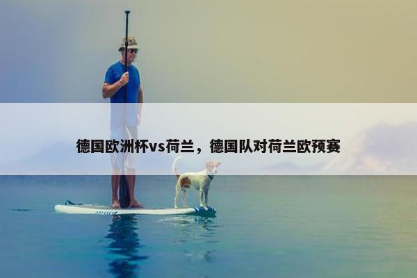 德国欧洲杯vs荷兰，德国队对荷兰欧预赛