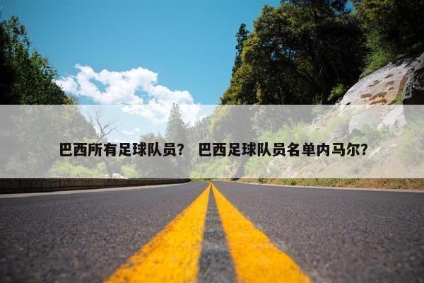 巴西所有足球队员？ 巴西足球队员名单内马尔？