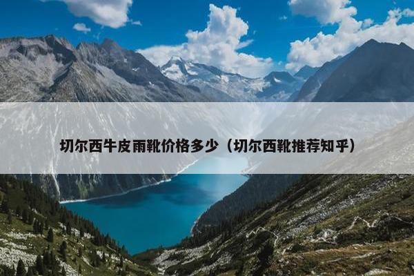 切尔西牛皮雨靴价格多少（切尔西靴推荐知乎）