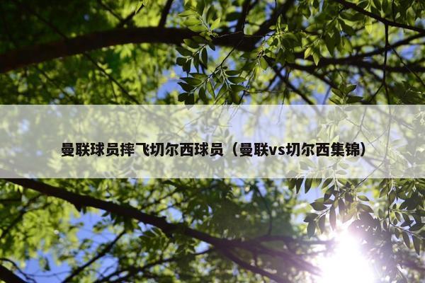 曼联球员摔飞切尔西球员（曼联vs切尔西集锦）