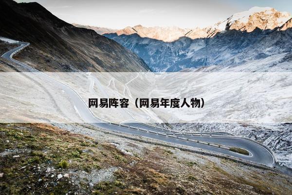 网易阵容（网易年度人物）