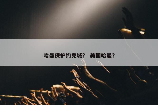 哈曼保护约克城？ 美国哈曼？