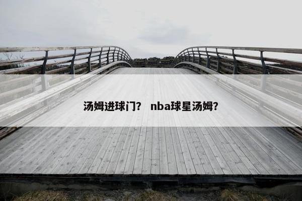 汤姆进球门？ nba球星汤姆？