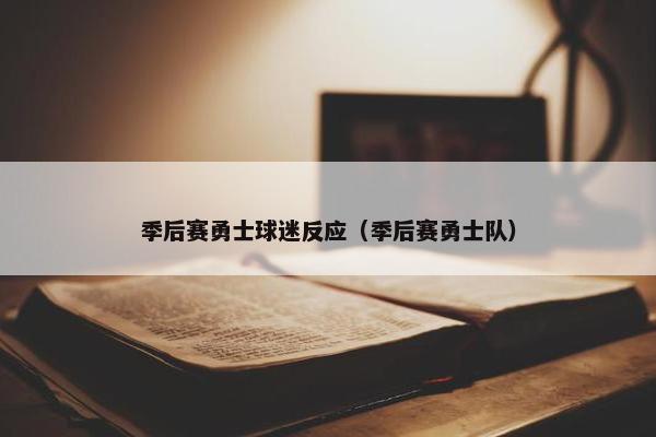 季后赛勇士球迷反应（季后赛勇士队）