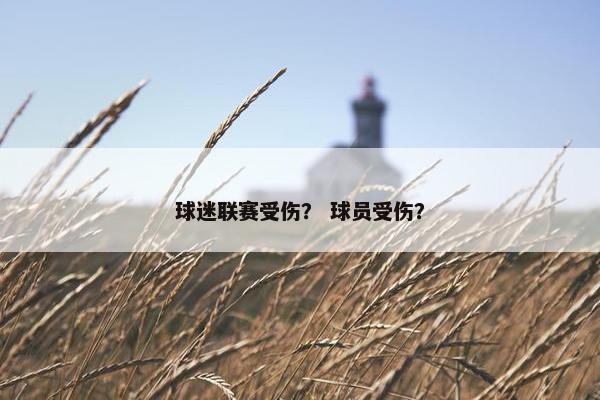 球迷联赛受伤？ 球员受伤？