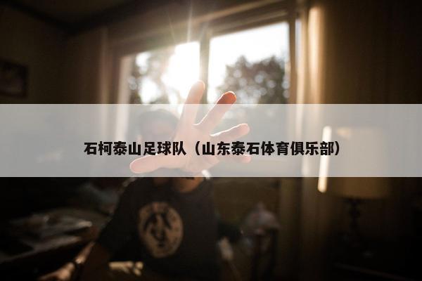 石柯泰山足球队（山东泰石体育俱乐部）