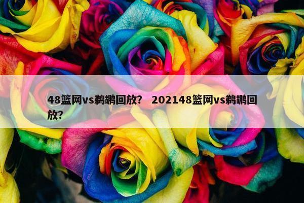 48篮网vs鹈鹕回放？ 202148篮网vs鹈鹕回放？
