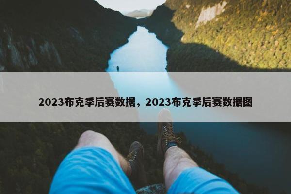 2023布克季后赛数据，2023布克季后赛数据图
