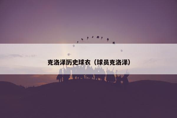 克洛泽历史球衣（球员克洛泽）