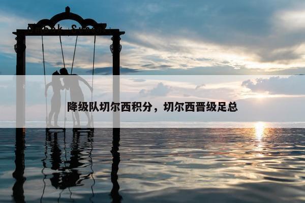 降级队切尔西积分，切尔西晋级足总