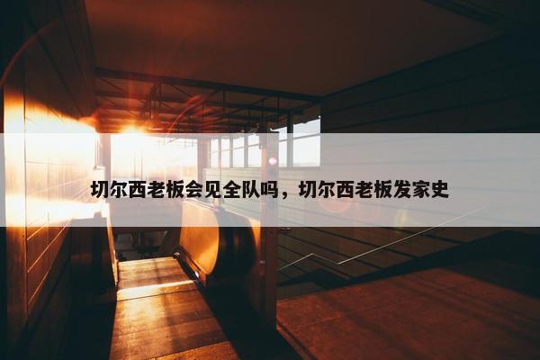 切尔西老板会见全队吗，切尔西老板发家史