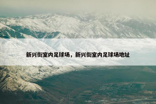 新兴街室内足球场，新兴街室内足球场地址