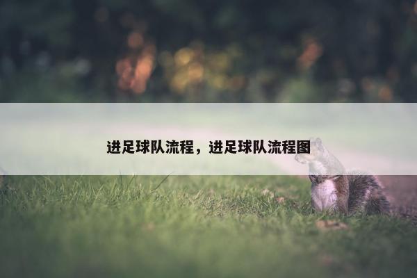 进足球队流程，进足球队流程图