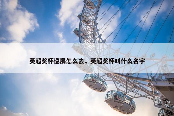 英超奖杯巡展怎么去，英超奖杯叫什么名字