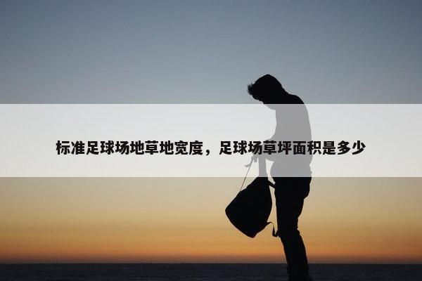 标准足球场地草地宽度，足球场草坪面积是多少