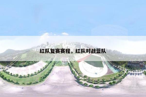 红队复赛赛程，红队对战蓝队