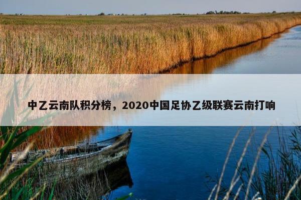 中乙云南队积分榜，2020中国足协乙级联赛云南打响