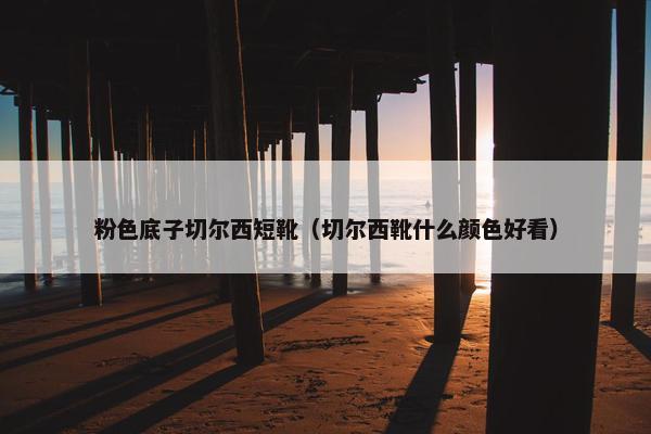 粉色底子切尔西短靴（切尔西靴什么颜色好看）
