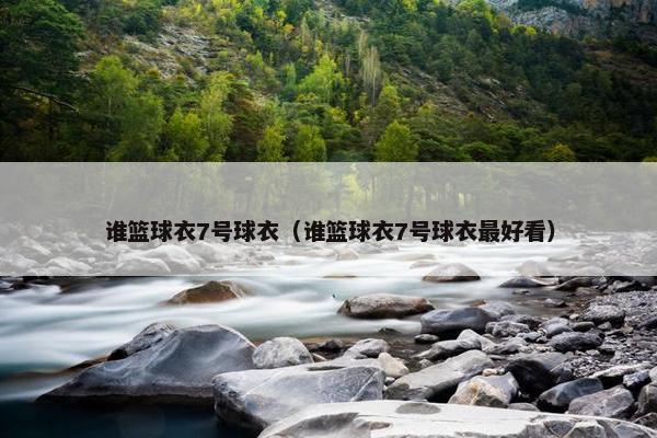 谁篮球衣7号球衣（谁篮球衣7号球衣最好看）