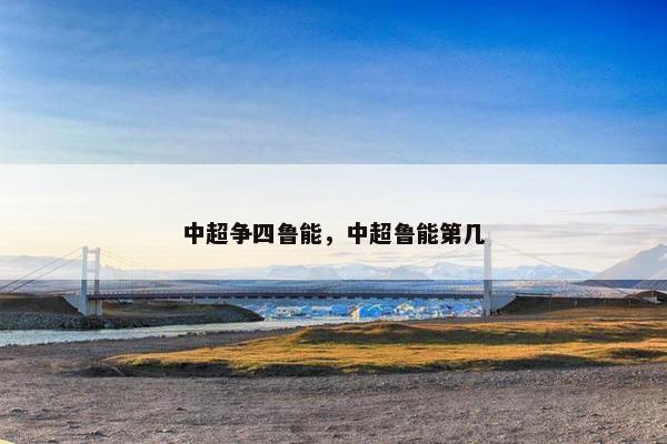 中超争四鲁能，中超鲁能第几