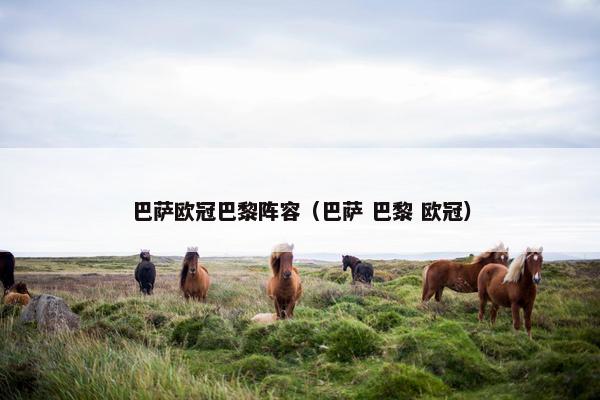 巴萨欧冠巴黎阵容（巴萨 巴黎 欧冠）