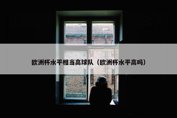 欧洲杯水平相当高球队（欧洲杯水平高吗）