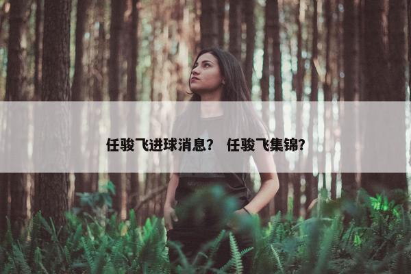 任骏飞进球消息？ 任骏飞集锦？