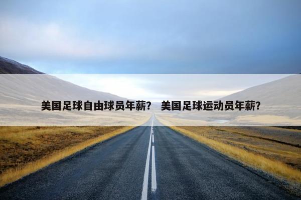 美国足球自由球员年薪？ 美国足球运动员年薪？
