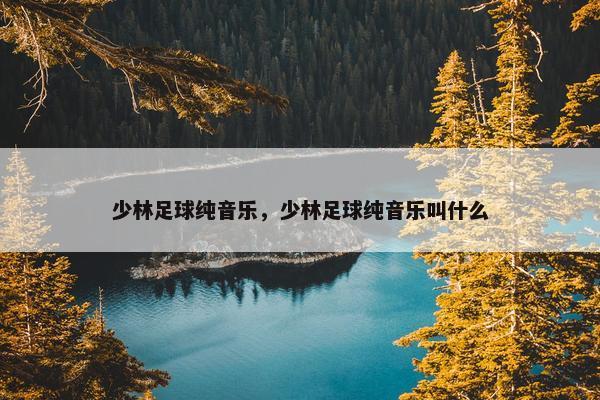 少林足球纯音乐，少林足球纯音乐叫什么