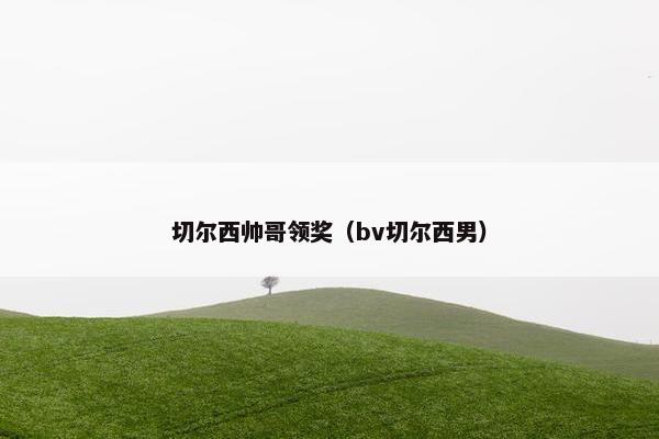 切尔西帅哥领奖（bv切尔西男）